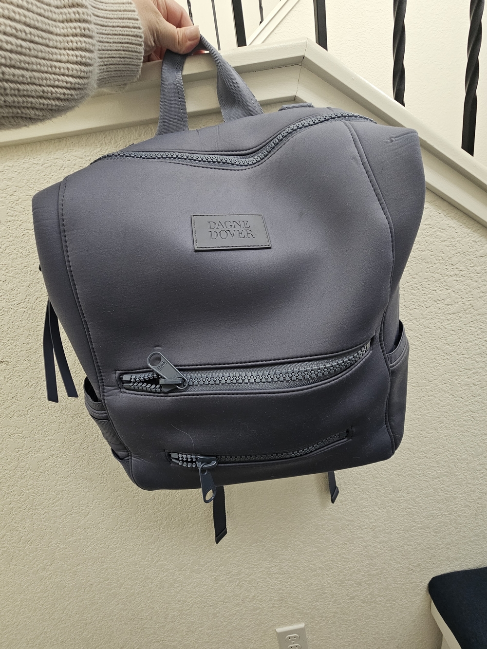 Dagne Dover Slate Gray Mini Backpack